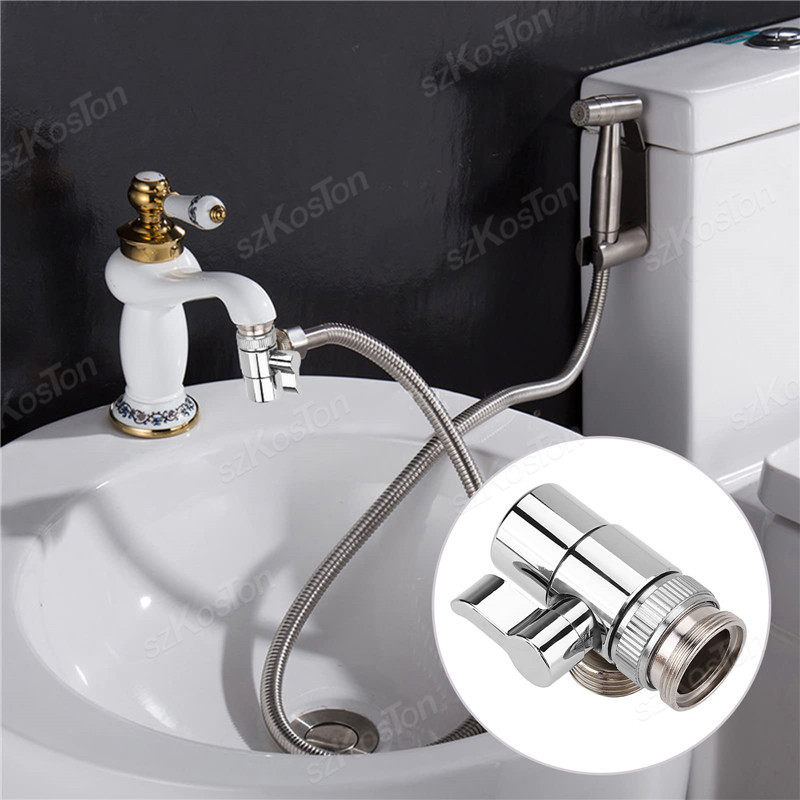 Home Bathroom With Two Toilets - Для дома, кухни, насадка для крана,