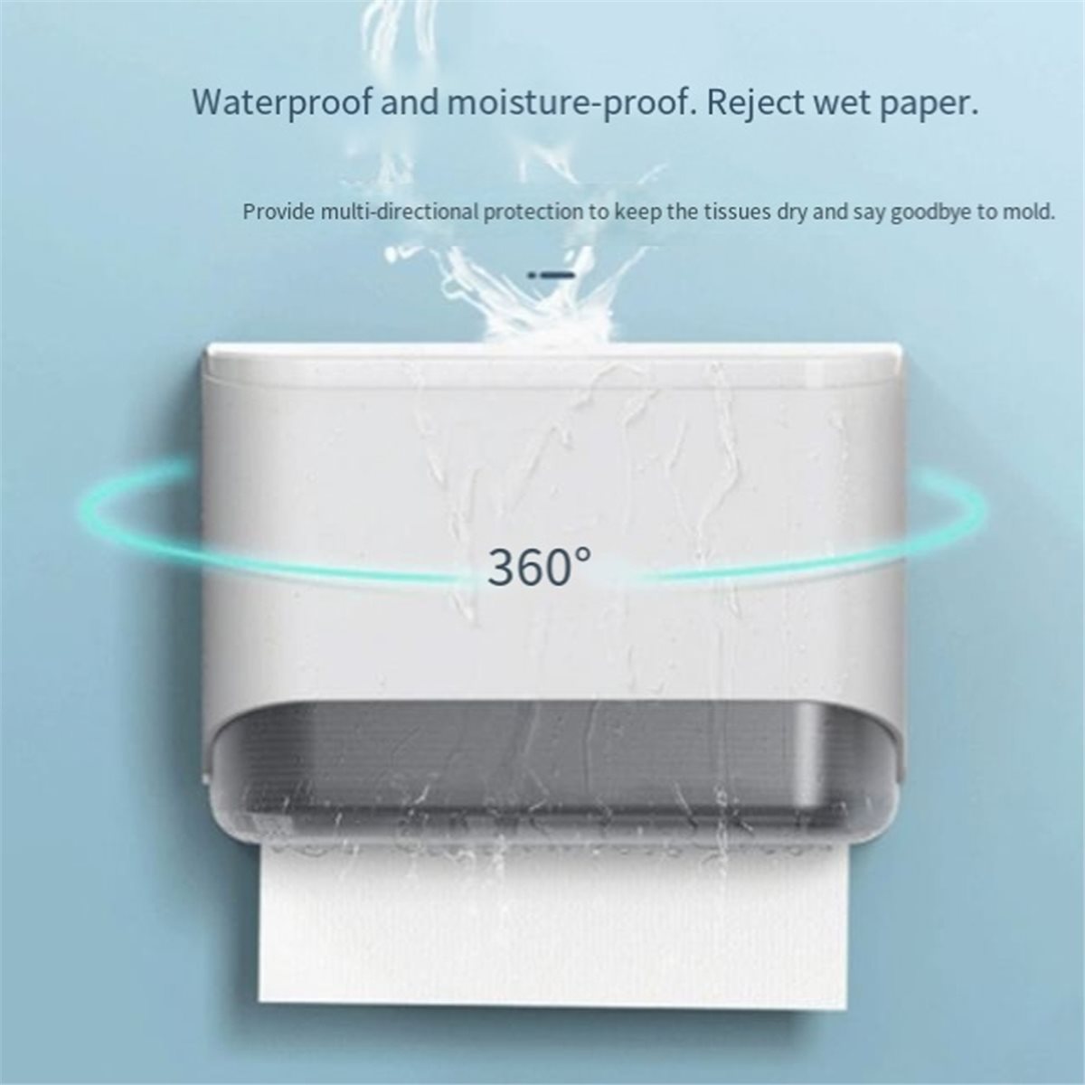 Home Bathroom Paper Towel Dispenser - Настенный диспенсер для бумажных полотенец, классический