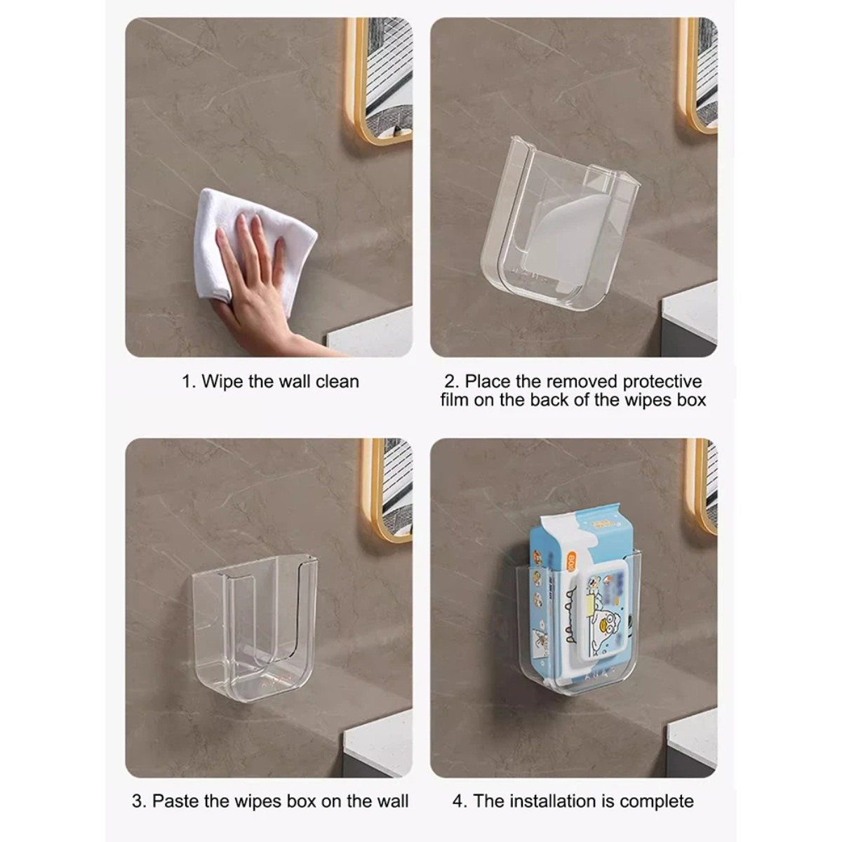 Настенный держатель для влажны – обзор и цена Home Bathroom Paper Towel Dispenser