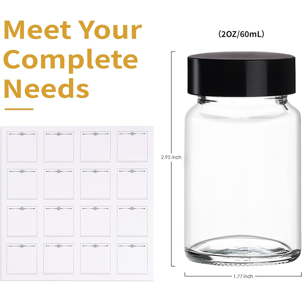 6/12 упаковок 2 унции стеклянн – обзор и цена Bath Salts Jar