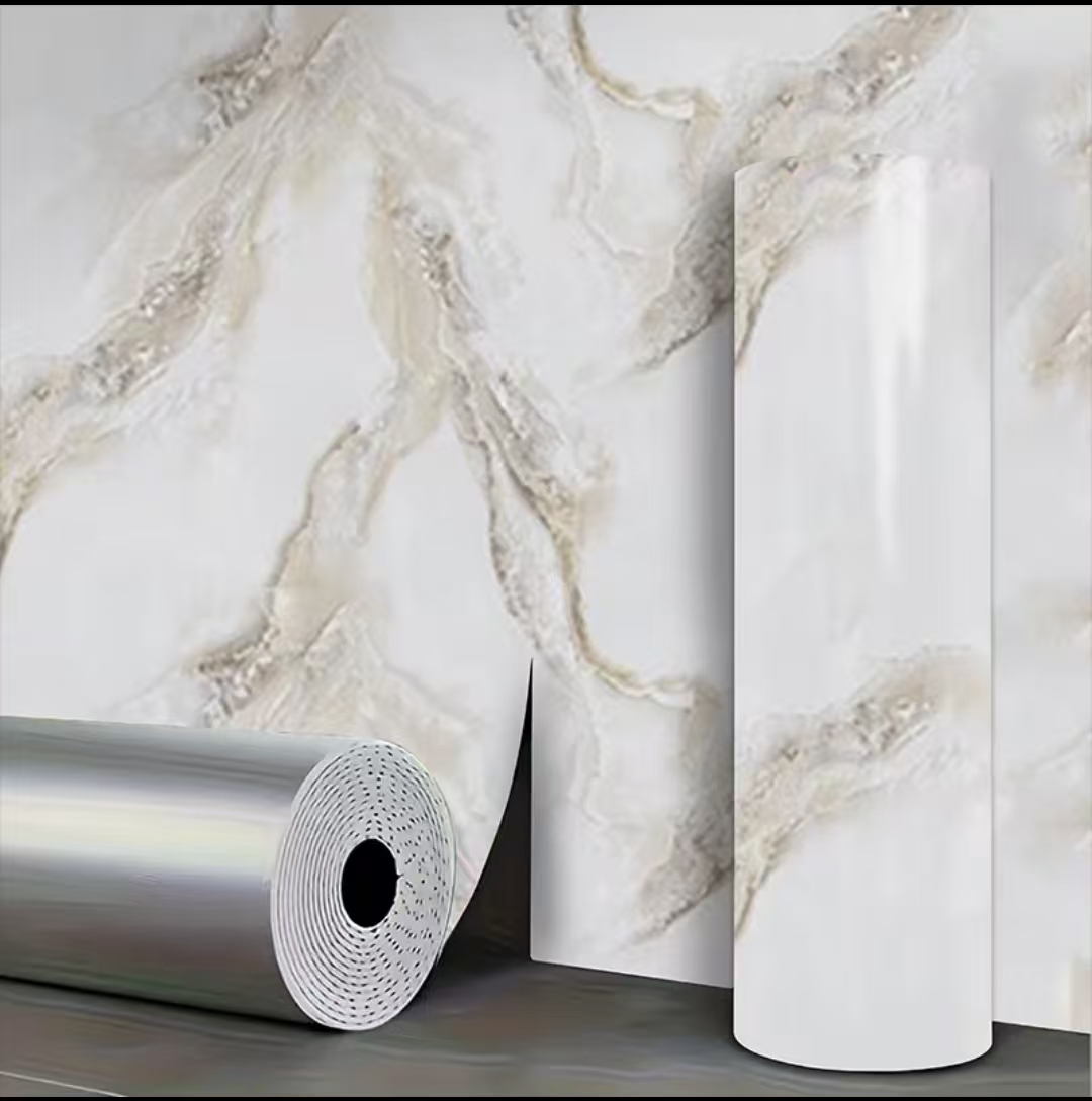 Утолщенная самоклеящаяся ПВХ-п – обзор и цена Home Bathroom Floor Tiles