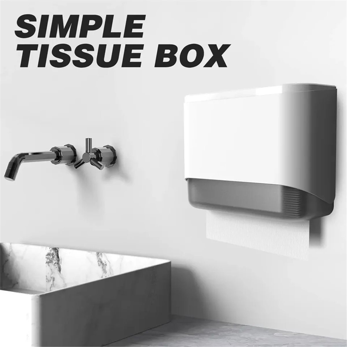Настенный диспенсер для бумажн – обзор и цена Home Bathroom Paper Towel Dispenser
