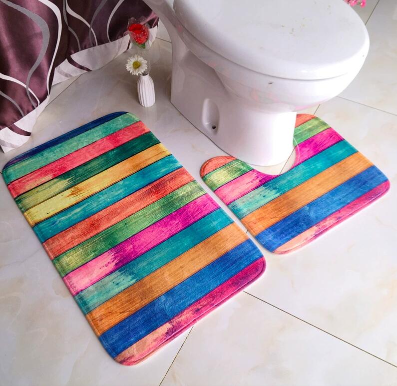 Коврик для ванной комнаты, нап – обзор и цена Home Bathroom With Two Toilets