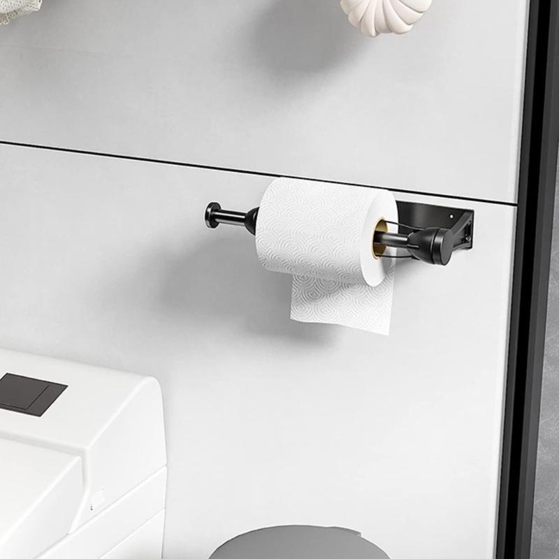 Клейкий держатель для бумажных – обзор и цена Home Bathroom Paper Towel Dispenser