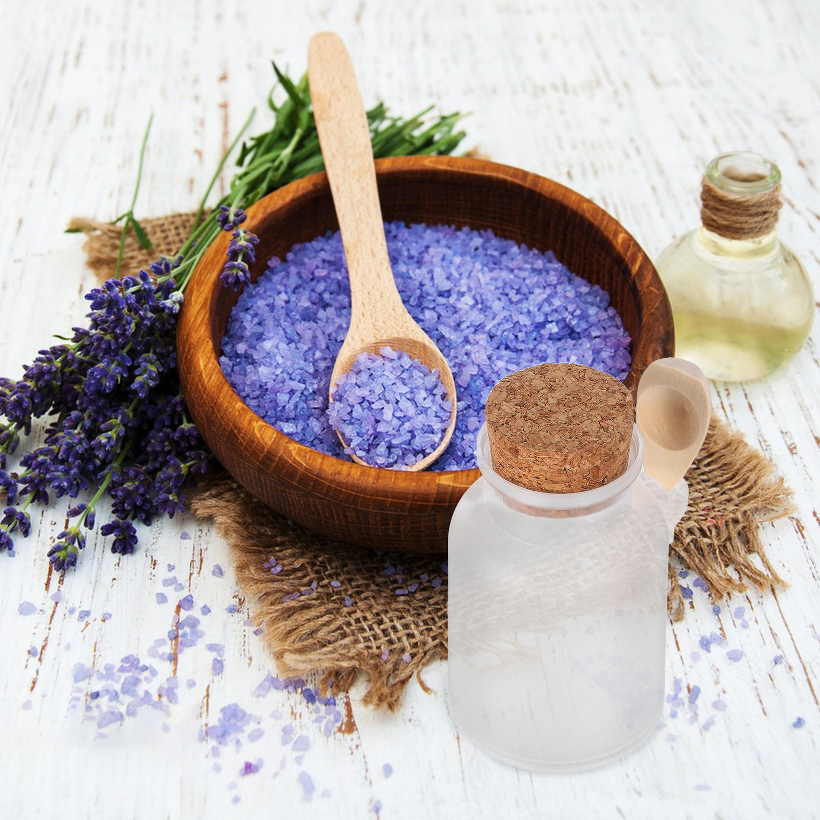 8 шт. матовых флаконов для сол – обзор и цена Bath Salts Jar